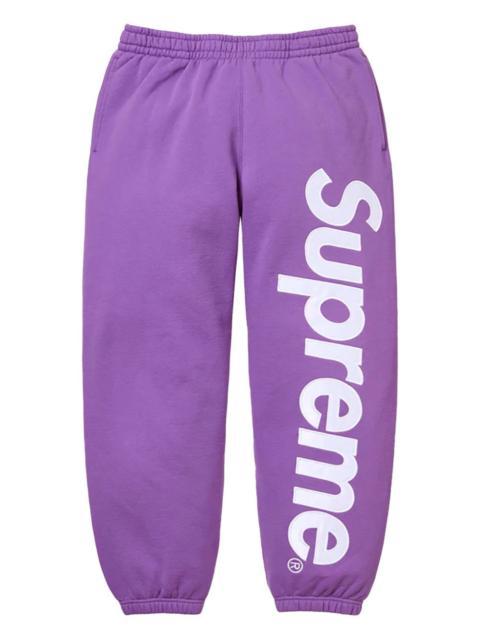 logo appliqué track pants