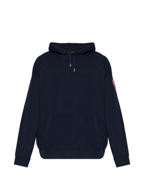logo-patch hoodie