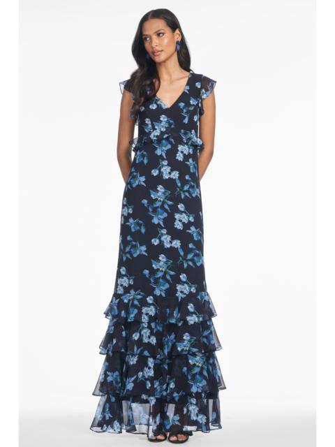 MAGDELAINE GOWN - POSEIDON VENETIAN PETAL