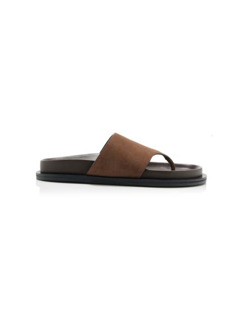 Imara Suede Sandals brown