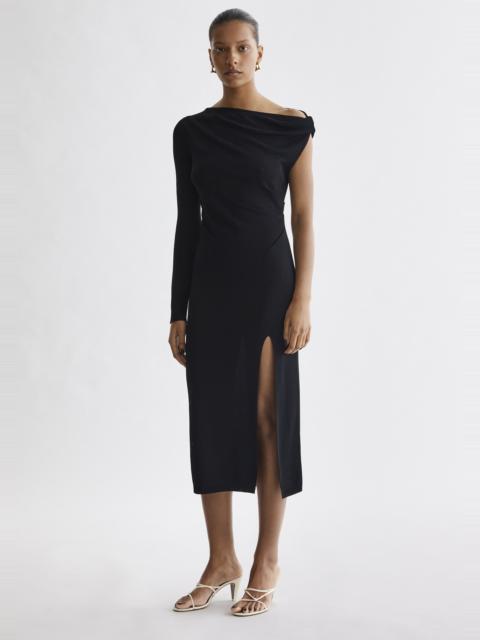 SOPHIA
Asymmetric off shoulder dress