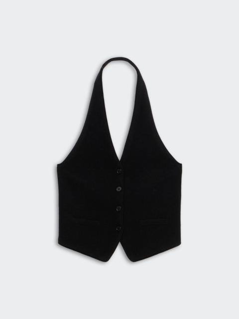 Tailored Halter Vest