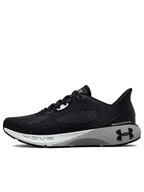 (WMNS) Under Armour HOVR Machina 3 'Black White' 3024907-001