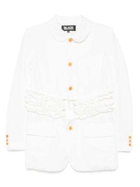 ruffle-trim jacket