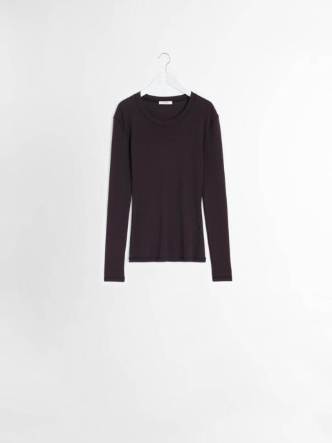 RIB LONG SLEEVE T-SHIRT
