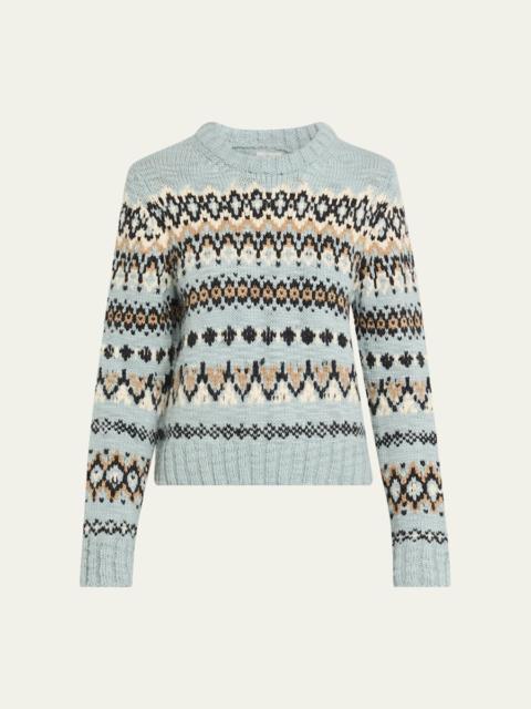 Ella Fair Isle Crewneck Sweater