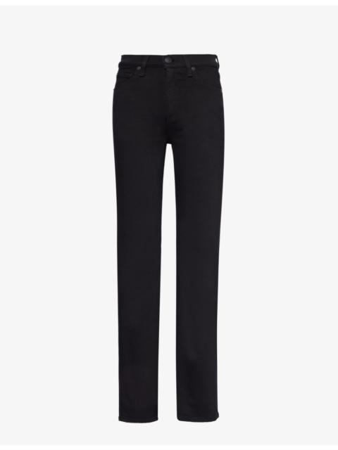 Peyton bootcut-leg mid-rise stretch-woven jeans