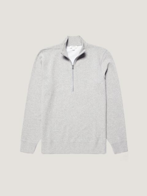 Half Zip Loopback Sweatshirt