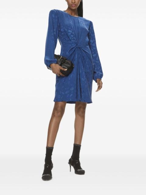 jacquard midid dress