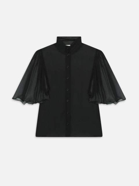 The Flutter Blouse in Black