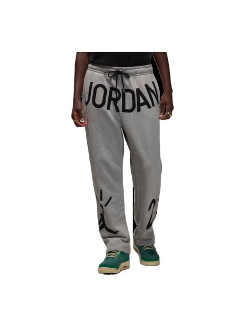 Air Jordan x Nina Chanel Abney Sweatpants Asia Sizing 'Grey Black' FZ7519-063