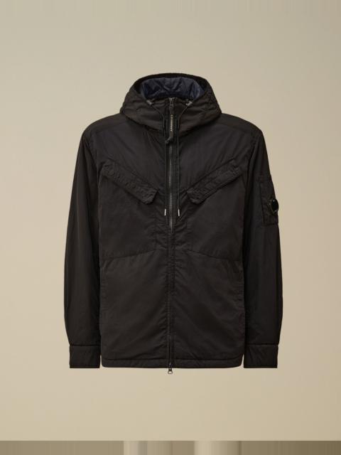 Chrome-R Hooded Zipped Overshirt