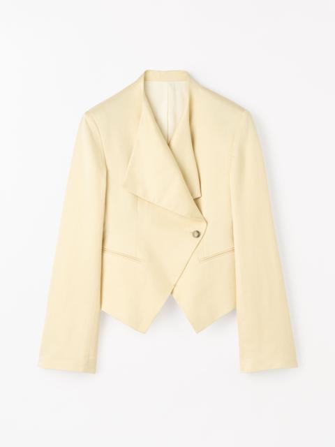 Audris Tuxedo Linen Jacket