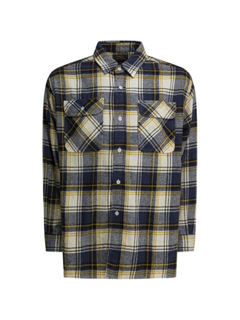 check chest-pocket shirt
