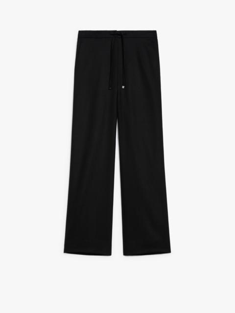 FLORIA Flannel jogging trousers