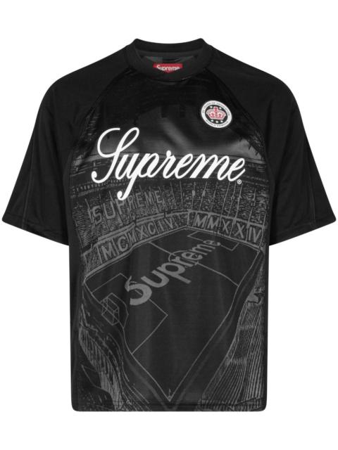supreme Jacquard Soccer Jersey Tシャツ 青 S Supreme Jacquard Soccer Jersey Blue | Senikersku