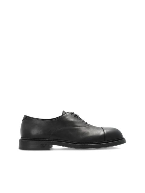 cap-toe Oxford shoes