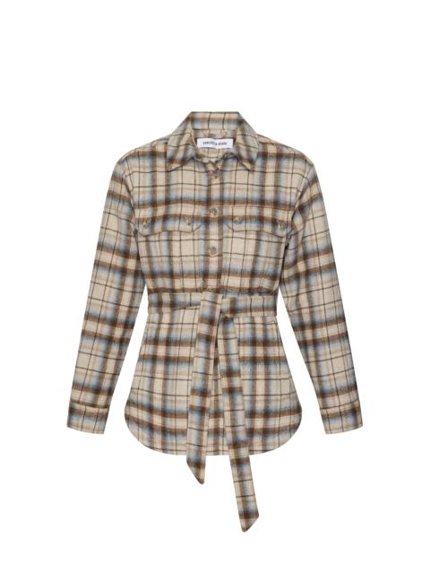 MIKAELA BELTED SHACKET