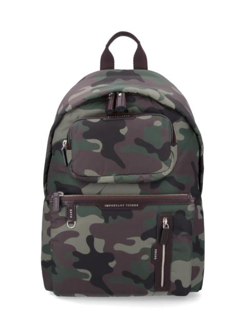 'CAMOUFLAGE MULTI POCKET' BACKPACK