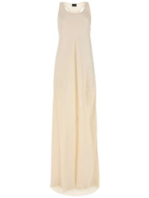 logo-print racerback gown