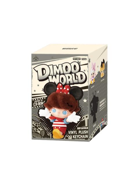 Pop Mart DIMOO World x Disney Series Vinyl Plush Keychain Single Blind Box