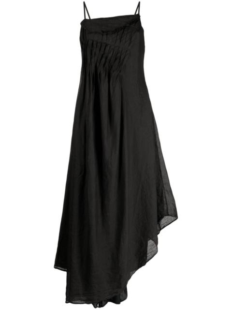 asymmetric long dress