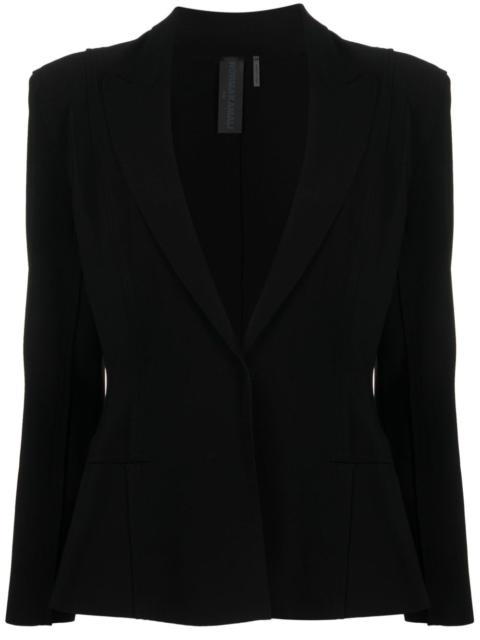 single-breasted tailored blazer