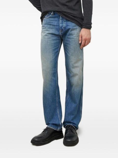 straight-leg jeans