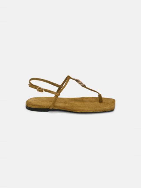 SUEDE SENSATION toe post sandal