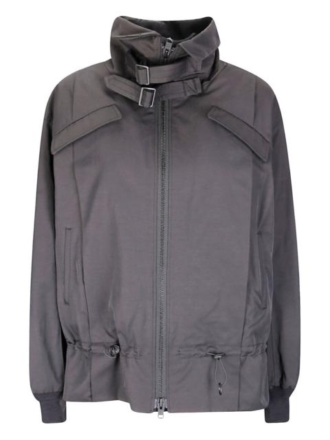 shirring twill jacket