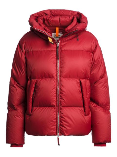 hooded puffer jacket