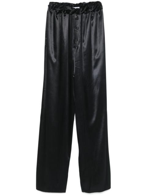 satin trousers
