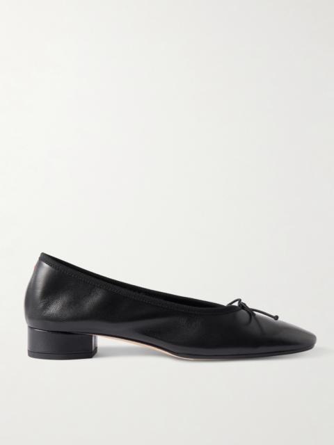 Onda Bow-detailed Leather Pumps
