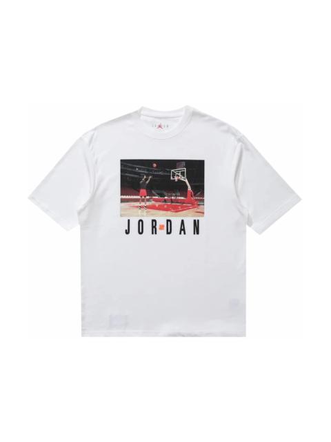 Jordan x Undefeated Free Throw Tee White