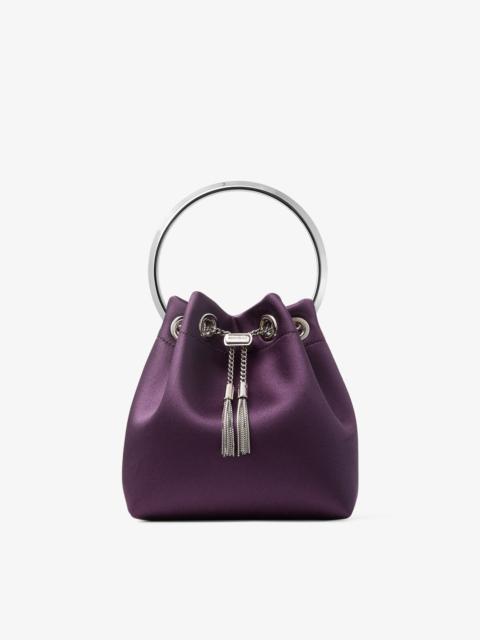 Bon Bon
Winter Bloom Satin Handbag with Metal Bracelet