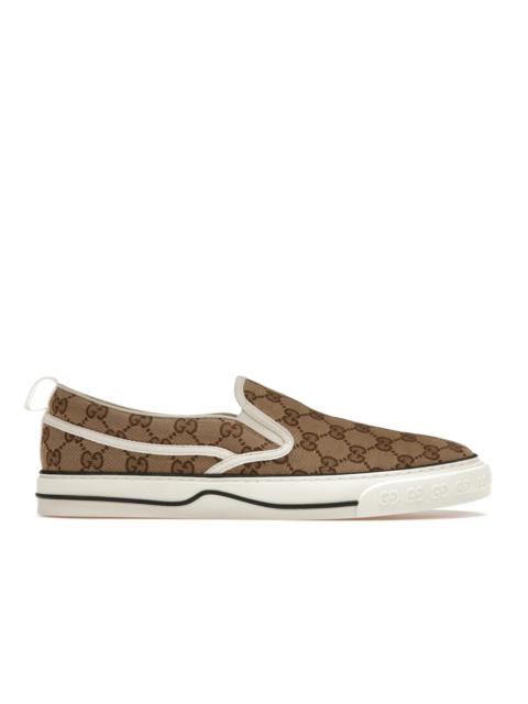 Gucci Tennis 1977 Slip On Beige Ebony