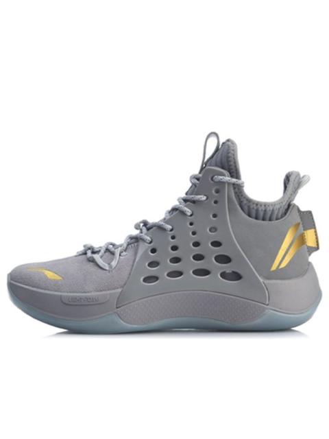 Li-Ning Sonic 7 Mid-Top 'Grey Gold' ABAP077-1