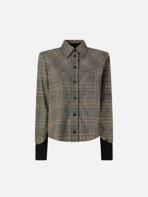 YARN-DYED CHECK SHIRT