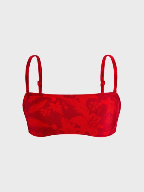 Women Bra Bikini Top Flower Power