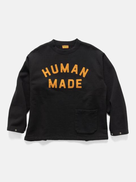 Adjustable Sweatshirt Black