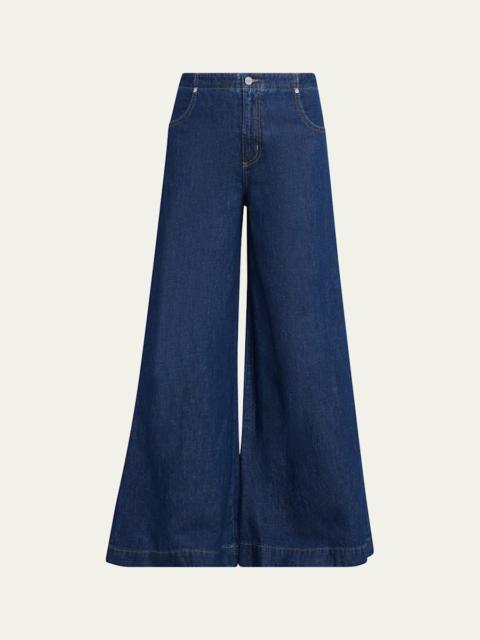 Dillon Jeans in Cotton-Linen Denim