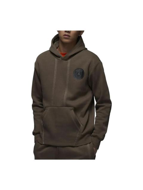 Air Jordan Paris Saint-Germain Logo Hoodie 'Brown' DZ2924-274