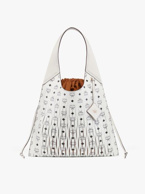 Aren Shopper in Monogram Print Leather