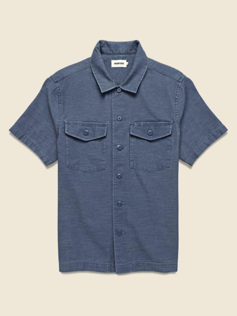 Surplus Shirt - Dark Navy Sateen