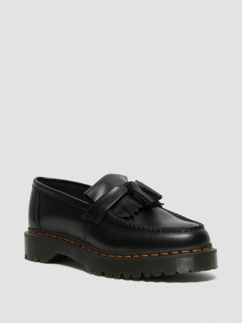 Adrian Bex Smooth Leather Tassel Loafers