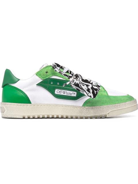 OFF-WHITE Vulcanized 5.0 Low Top White Green