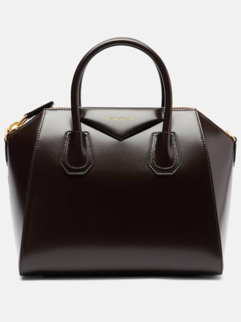 Antigona Small leather tote bag