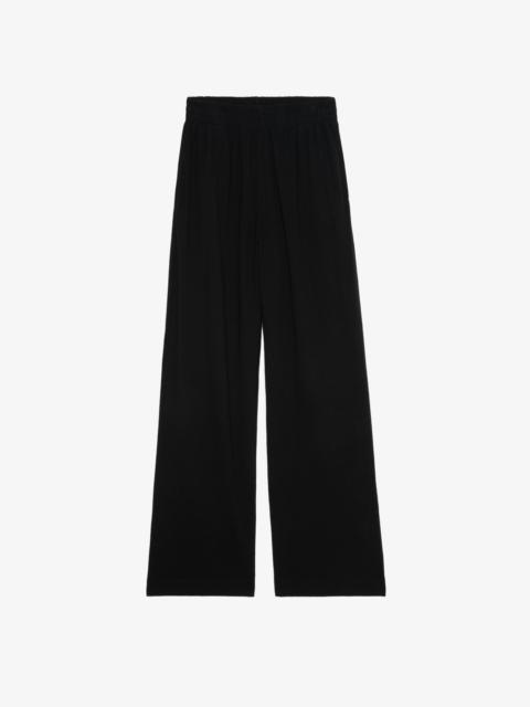 Clem Women's Black Linen Pants