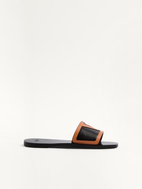 VIVA SUPERSTAR SLIDE SANDAL IN NAPPA LEATHER