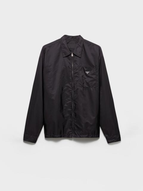 Re-Nylon zipper shirt